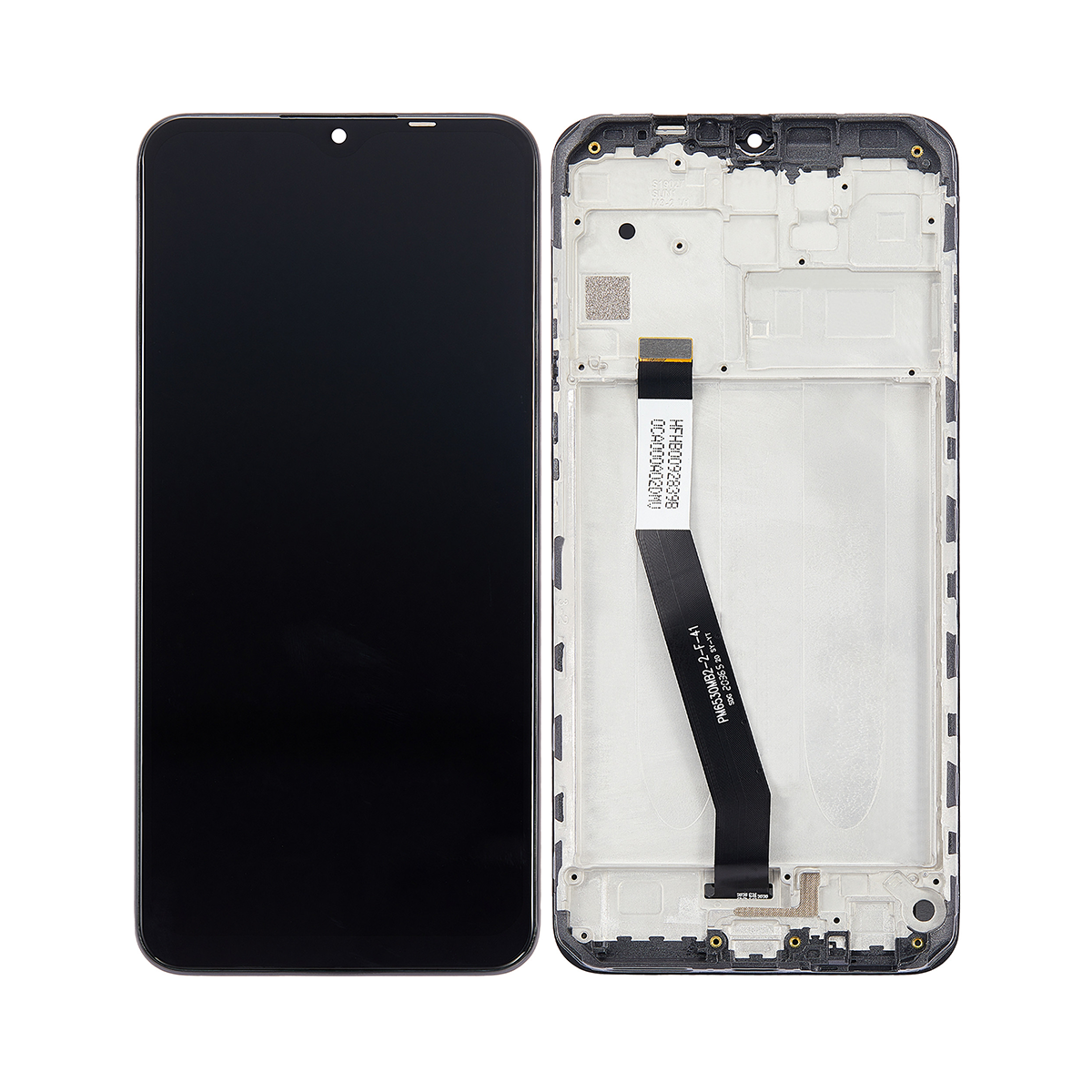 Ecrã e Digitalizador Xiaomi Redmi 9 com Armação Cinzento Carbón OES