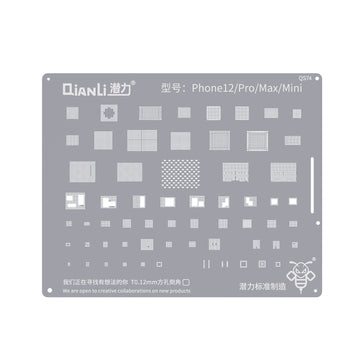 QIANLI Bumblebee Stencil QS74 For Apple iPhone 12 Series