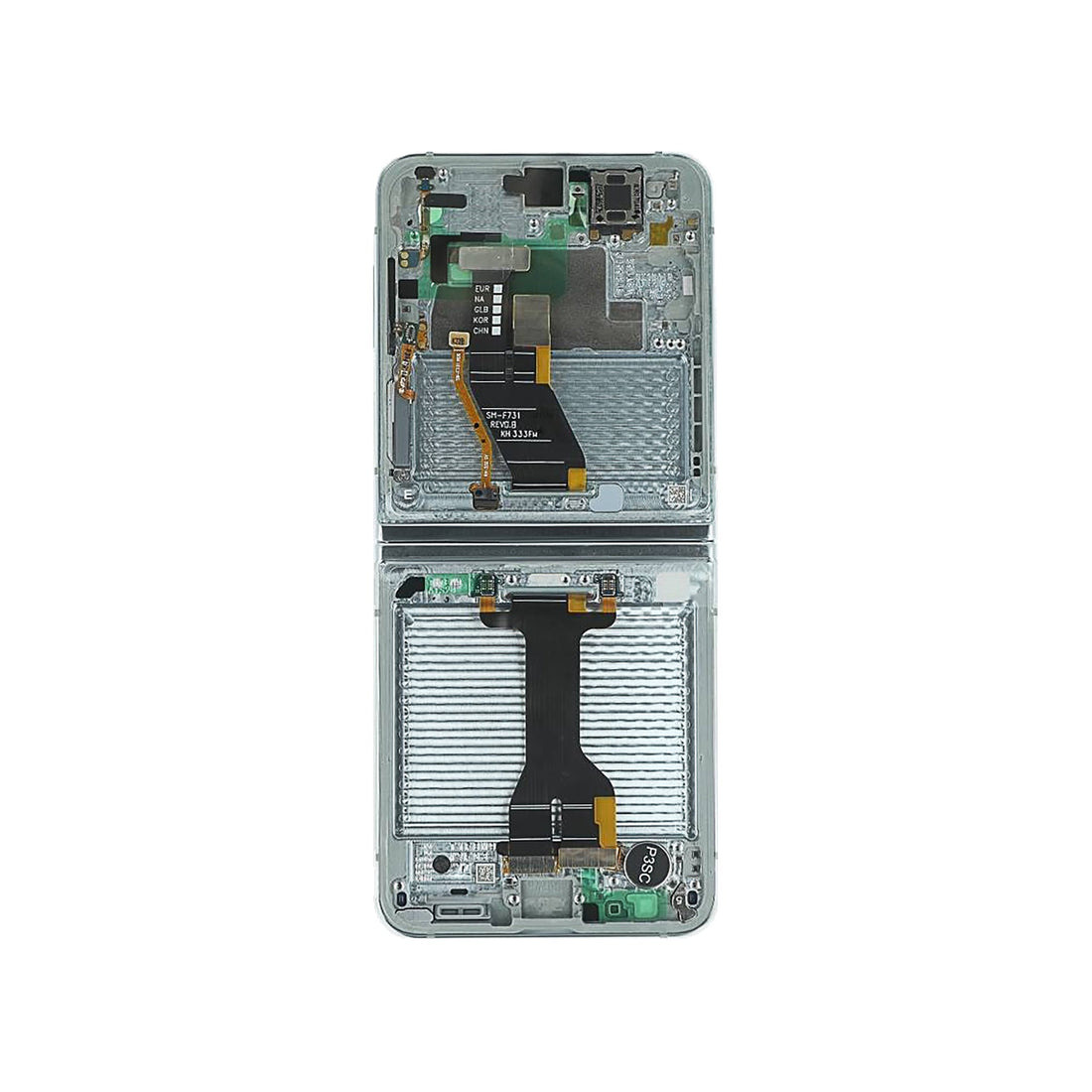 Samsung Galaxy Z Flip5 F731B Main Display And Digitizer With Frame Mint Service Pack