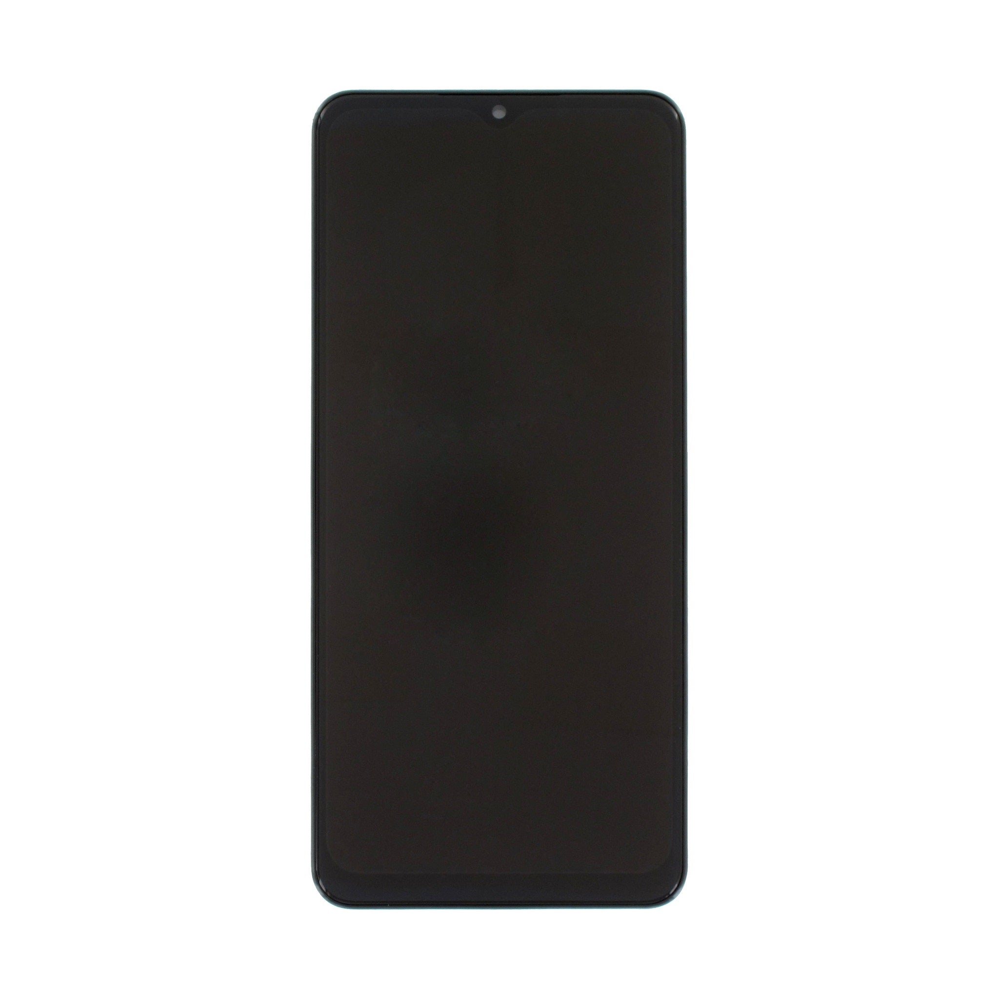 شاشة Samsung Galaxy A02 A022F ومحول رقمي مع إطار أسود (عبوة خدمة)