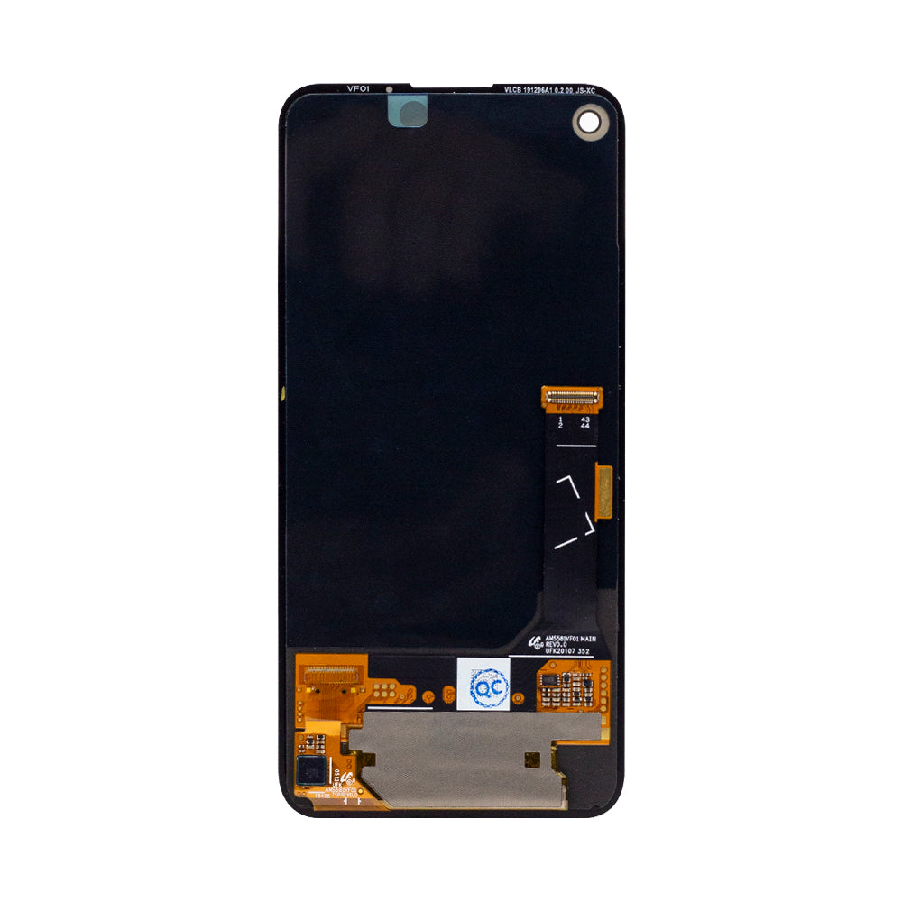 Ecrã e Digitalizador Google Pixel 4A sem Moldura Preto Service Pack