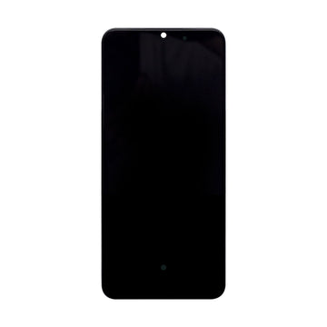 Ecrã e Digitalizador com Armação Preto Cósmico OEM para Oppo F17
