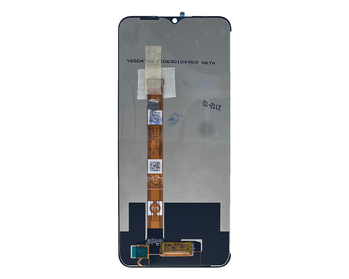 Oppo A16. A16s. A54s Display And Digitizer Without Frame Black OEM