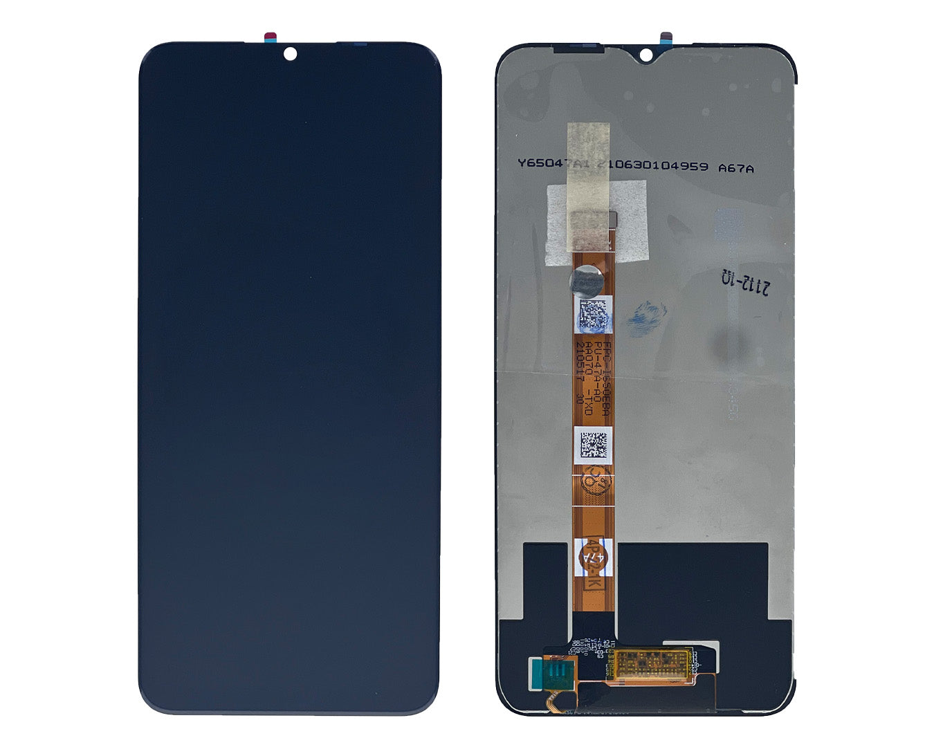 Oppo A16. A16s. A54s Display And Digitizer Without Frame Black OEM