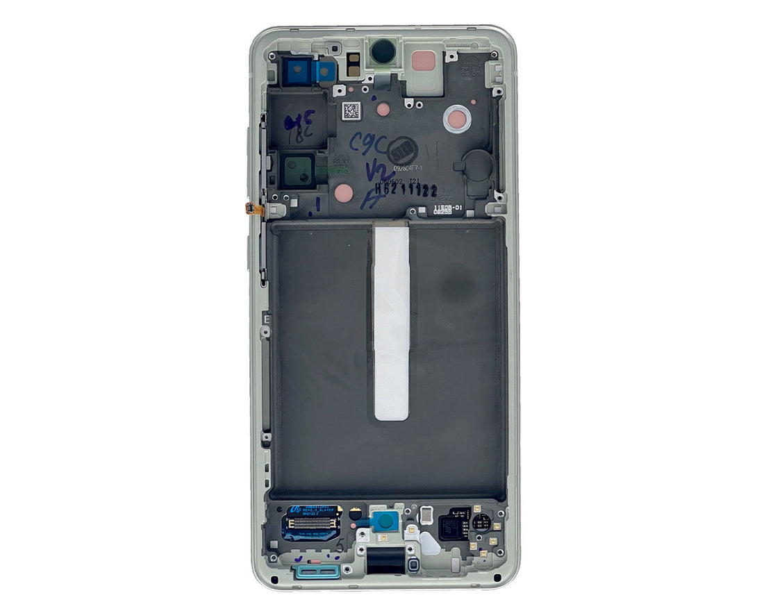 Samsung Galaxy S21 FE G990B Display And Digitizer With Frame Olive Service Pack