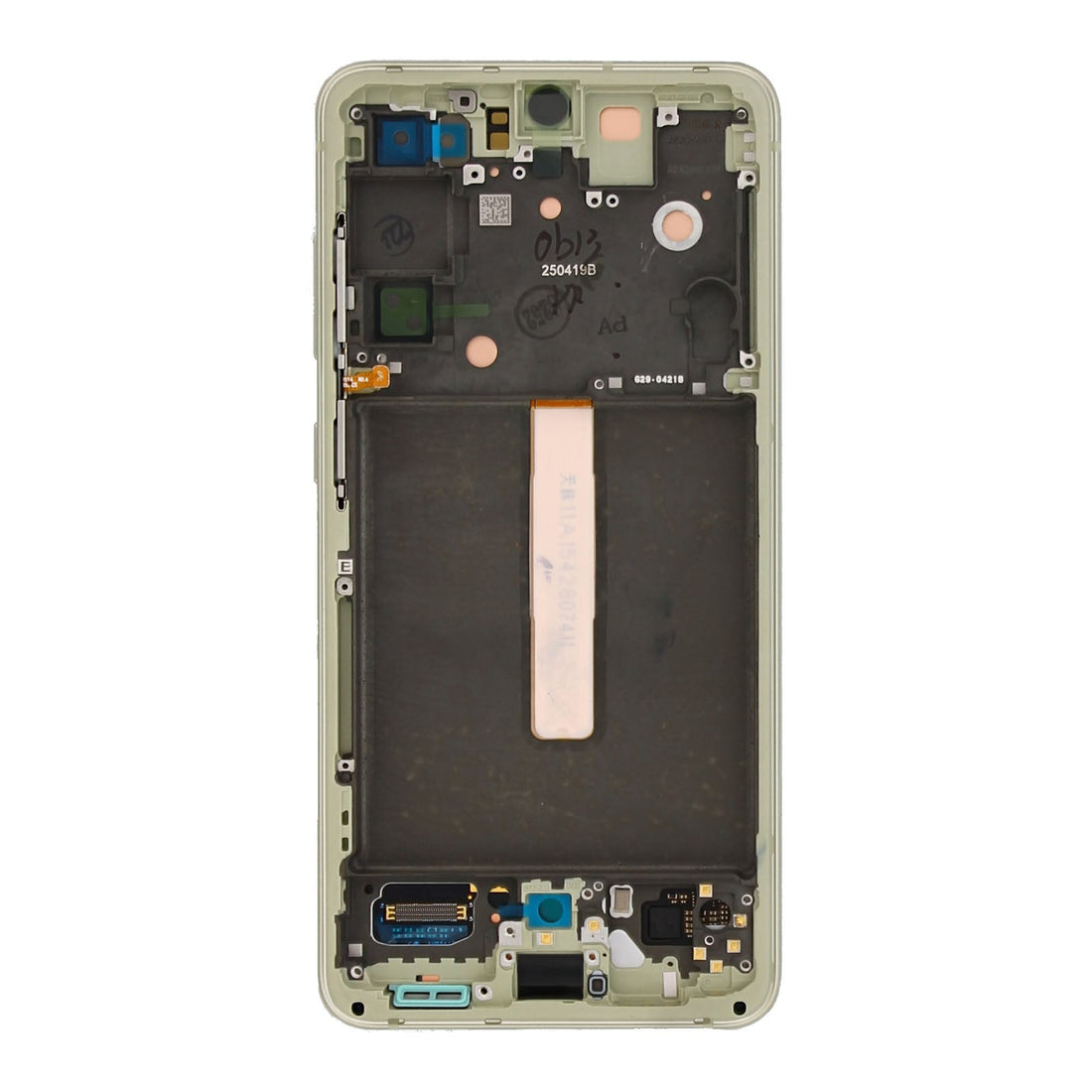 Samsung Galaxy S21 FE G990B Display And Digitizer With Frame Olive Service Pack