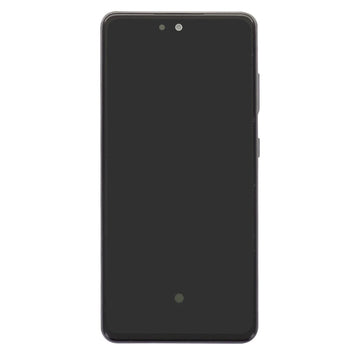Samsung Galaxy A52 A525F. A52 5G A526B Display And Digitizer With Frame Awesome Black Service Pack
