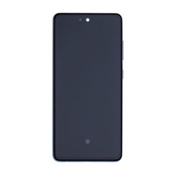 Samsung Galaxy A52 A525F. A52 5G A526B Display And Digitizer With Frame Awesome Blue Service Pack
