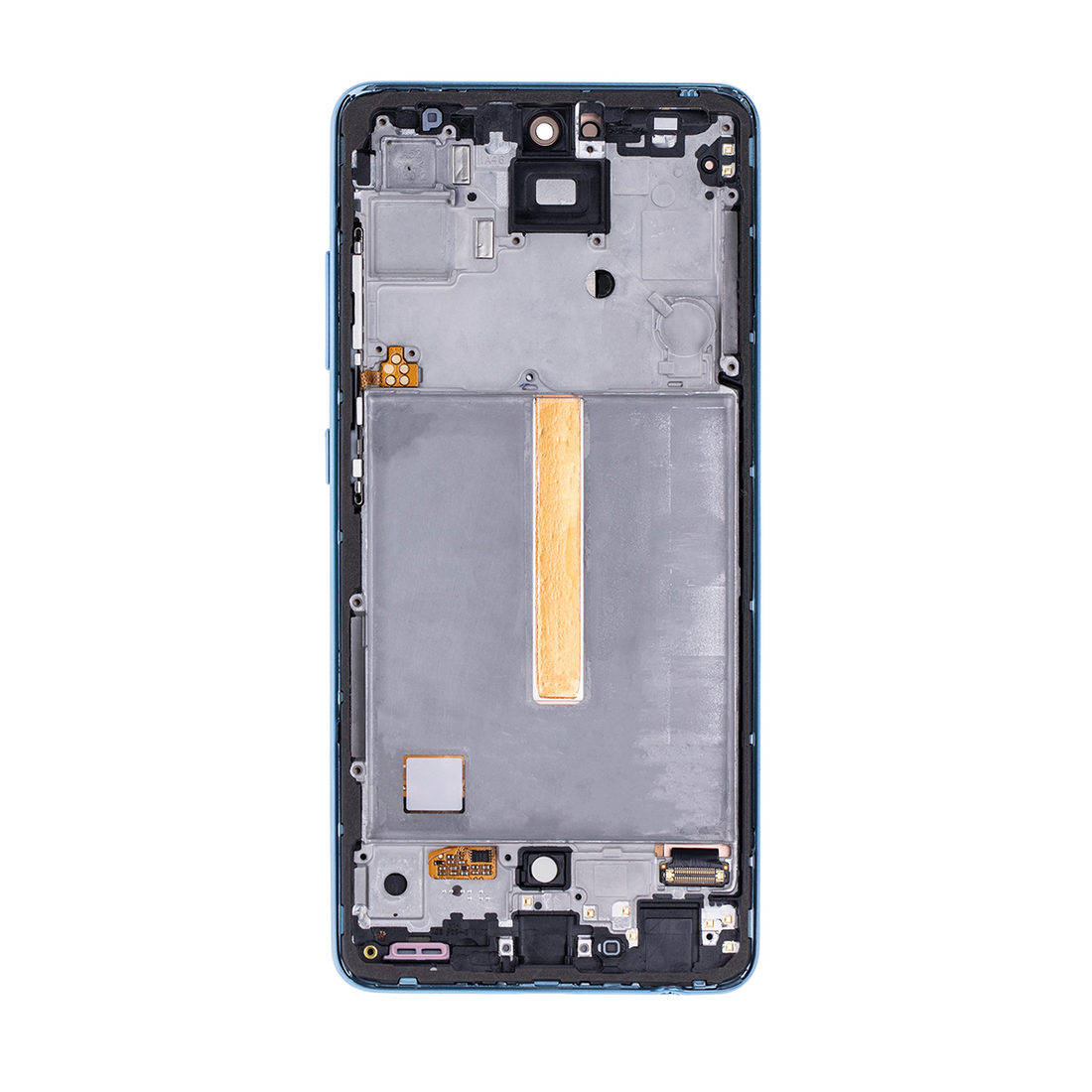 Samsung Galaxy A52 A525F. Ecrã e Digitalizador A52 5G A526B com Aro, Azul Fantástico, Pacote de Serviço