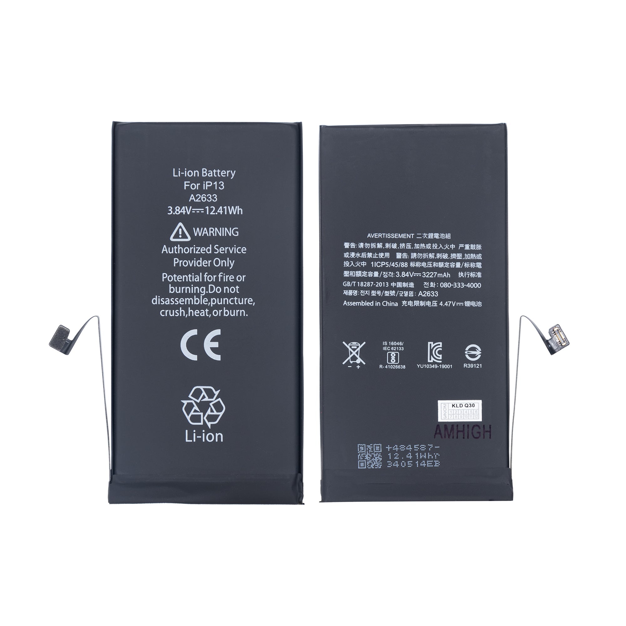 For Apple iPhone 13 Battery With TI-Chip OEM