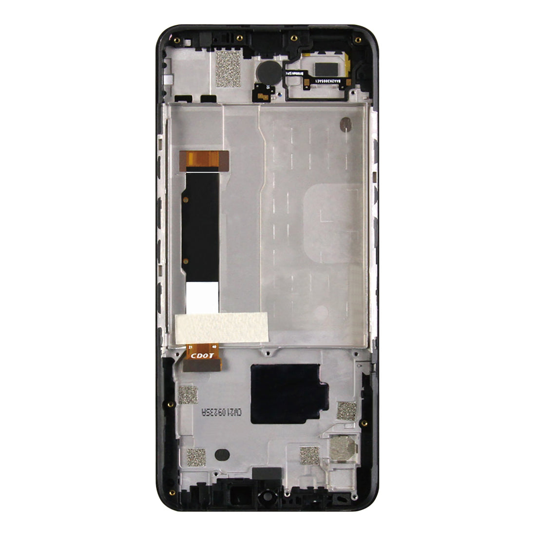 شاشة TCL 30 XE 5G T767W ومحول رقمي بإطار أسود داكن (أصلي)