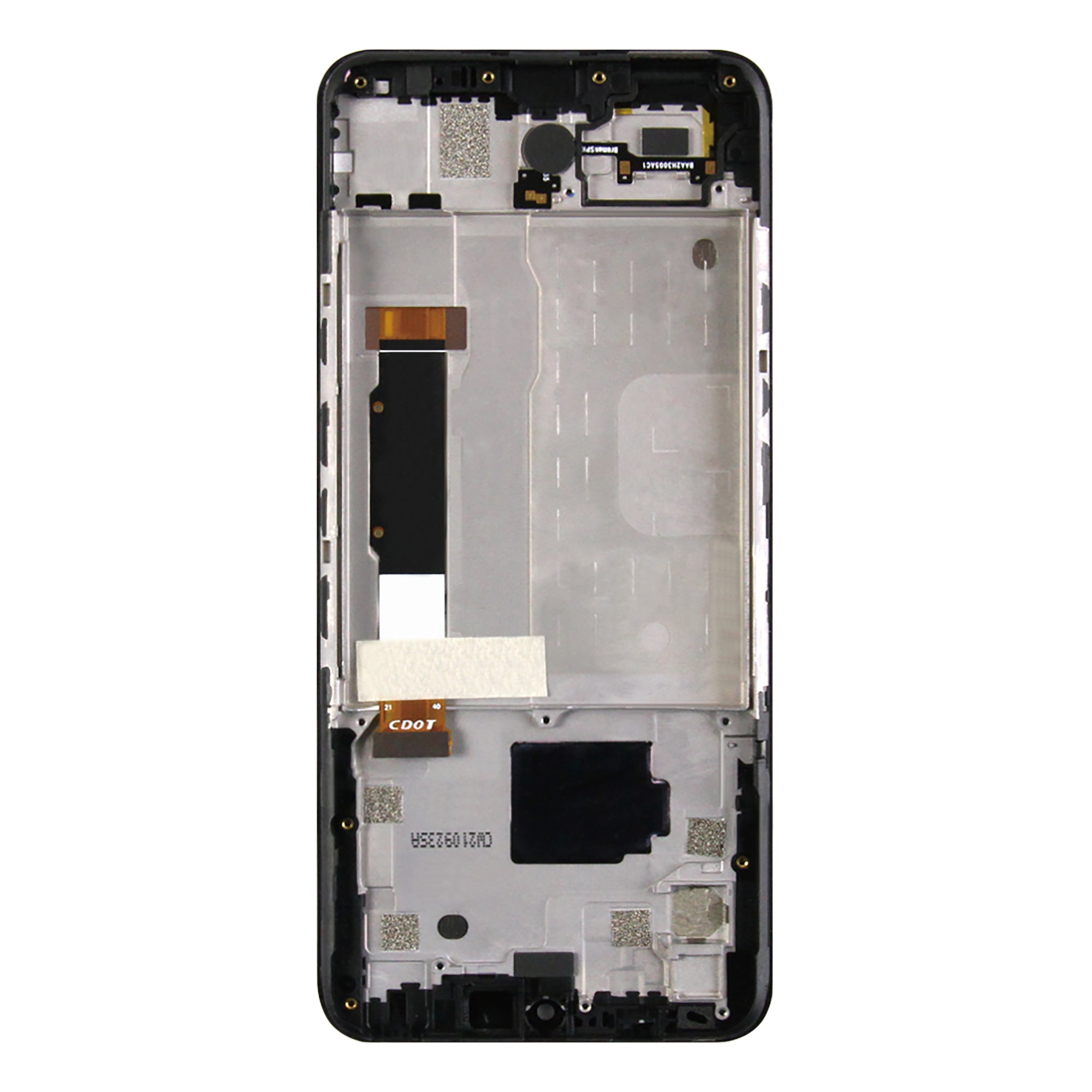 Ecrã e Digitalizador TCL 30 XE 5G T767W com Moldura Preto Sombra OEM