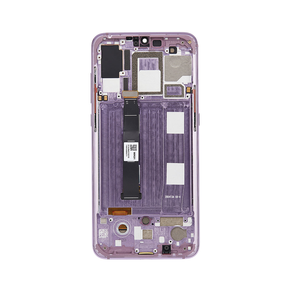 Xiaomi Mi 9 Ecrã e Digitalizador com Aro Roxo OEM