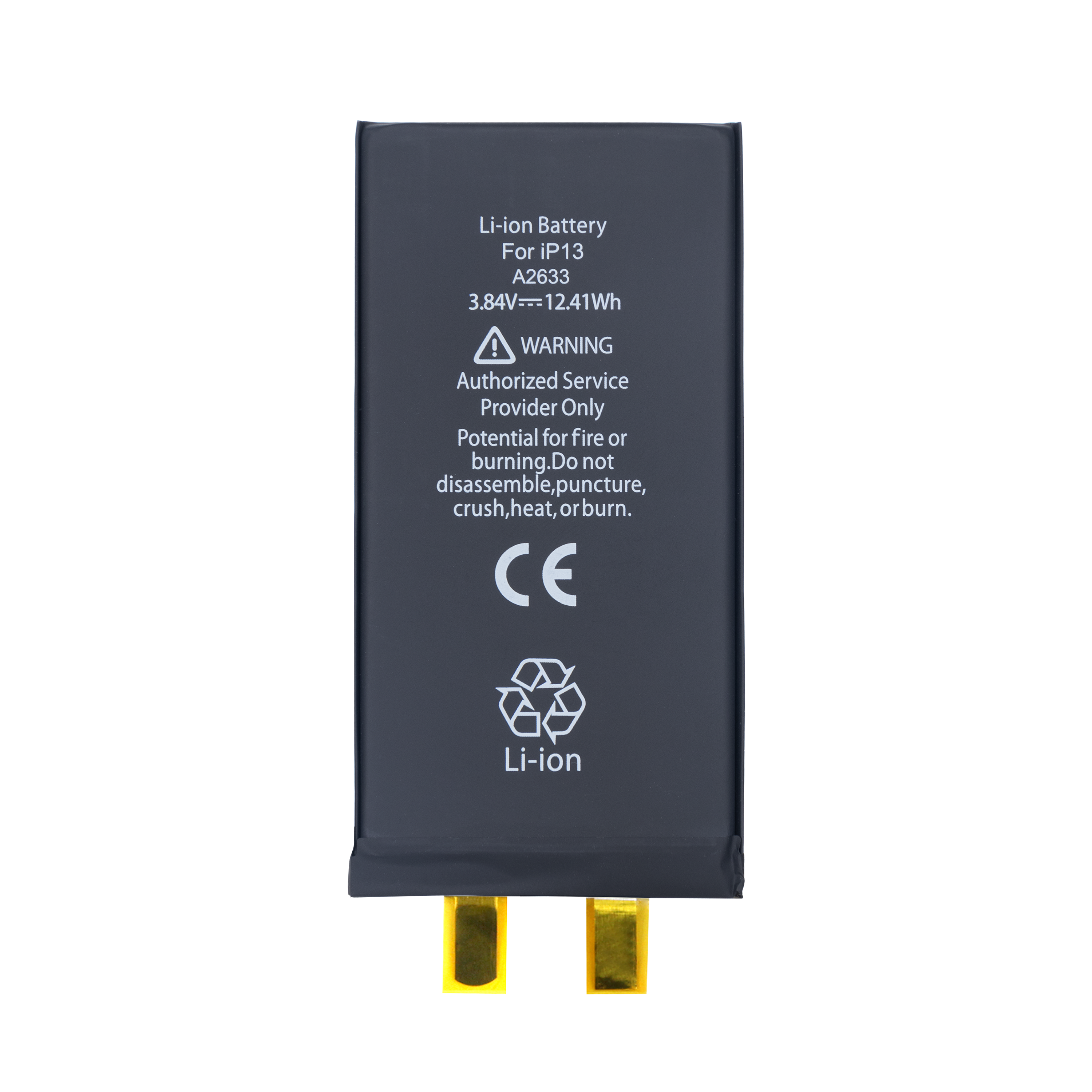 Para bateria Apple iPhone 13 (soldadura por pontos necessária) Sem BMS/IC OEM
