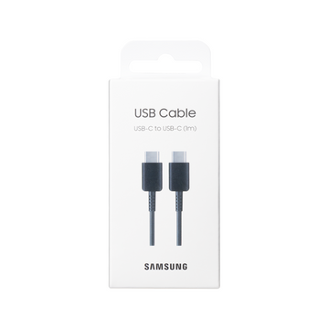 Samsung EP-DA705BBEGWW  USB-C To USB-C Data Cable 100cm Black Original Retail Box