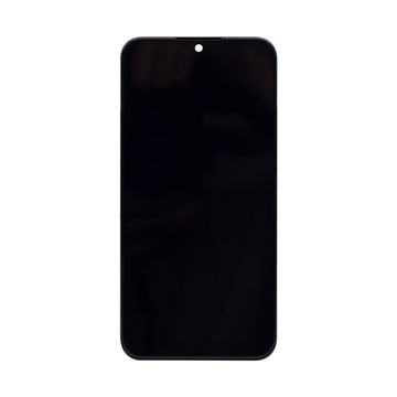 شاشة Samsung Galaxy A01 A015F وديجتايزر مع إطار - أسود - حزمة خدمة