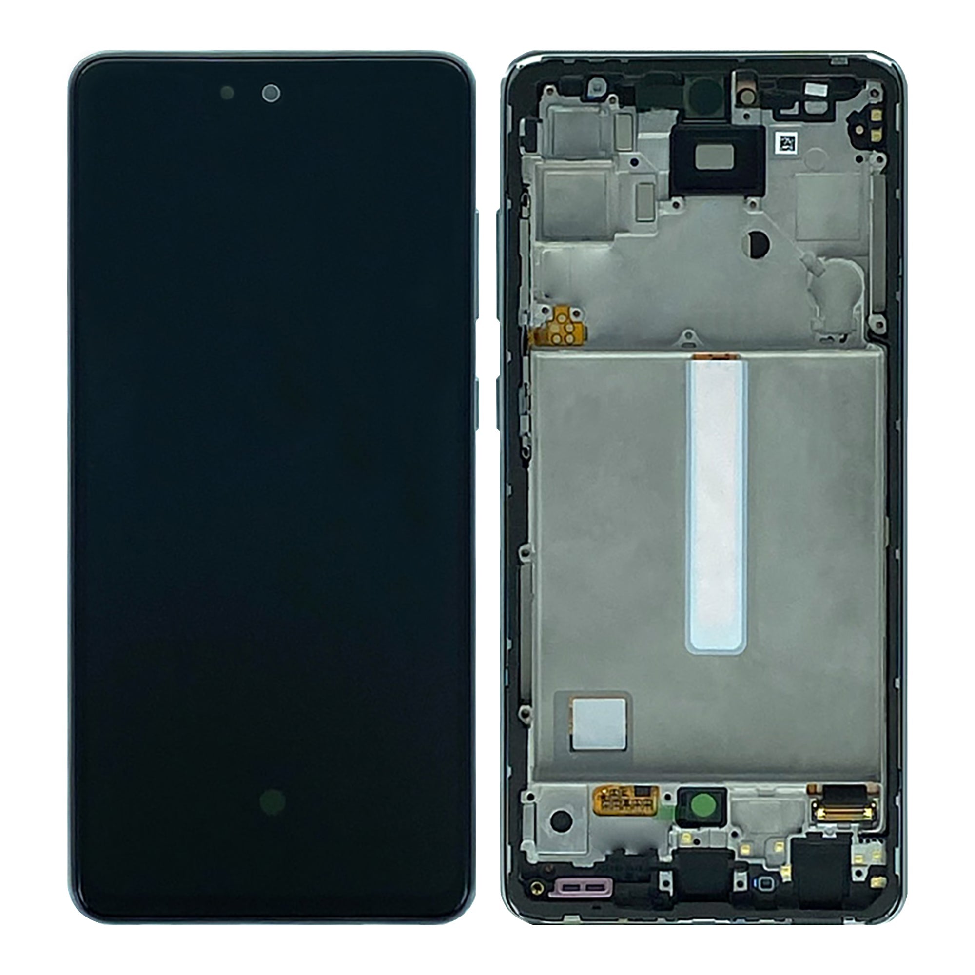 Samsung Galaxy A52 A525F. A52 5G A526B Display And Digitizer With Frame Awesome White Service Pack