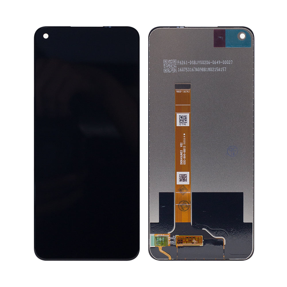 Oppo A54 5G. A74 5G. A93 5G Ecrã E Digitalizador Sem Aro Preto OEM