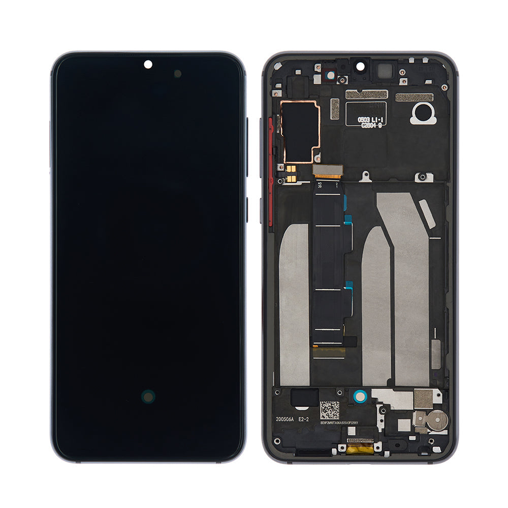 Xiaomi Mi 9 SE Ecrã e Digitalizador com Aro Cinzento OEM