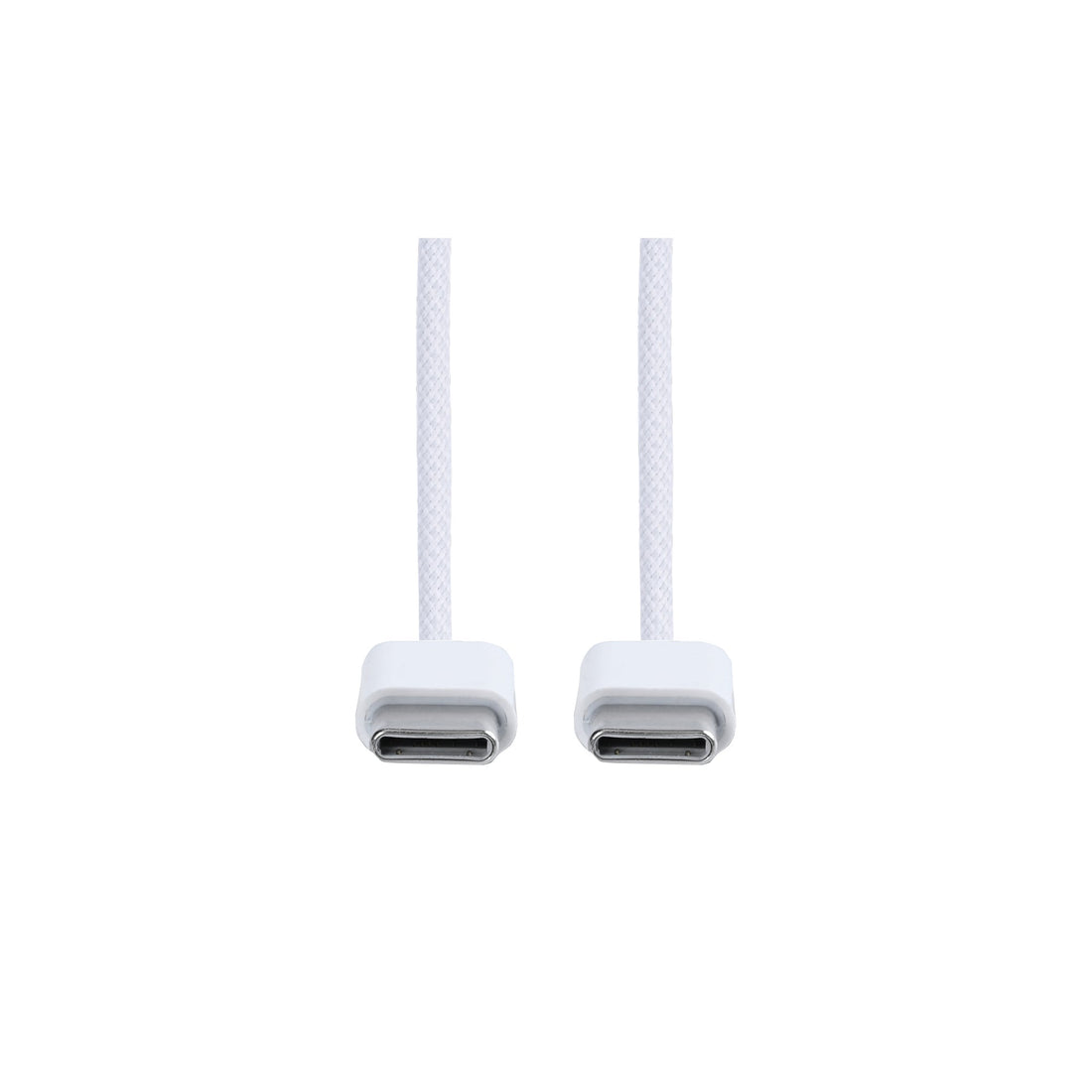 لكابل Apple iPhone 15. 16. 17 Series USB-C إلى USB-C المنسوج 100 سم 60 واط أبيض بالجملة