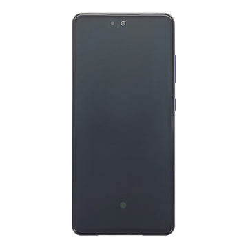 Samsung Galaxy A52 A525F. A52 5G A526B Display And Digitizer With Frame Awesome Violet Service Pack