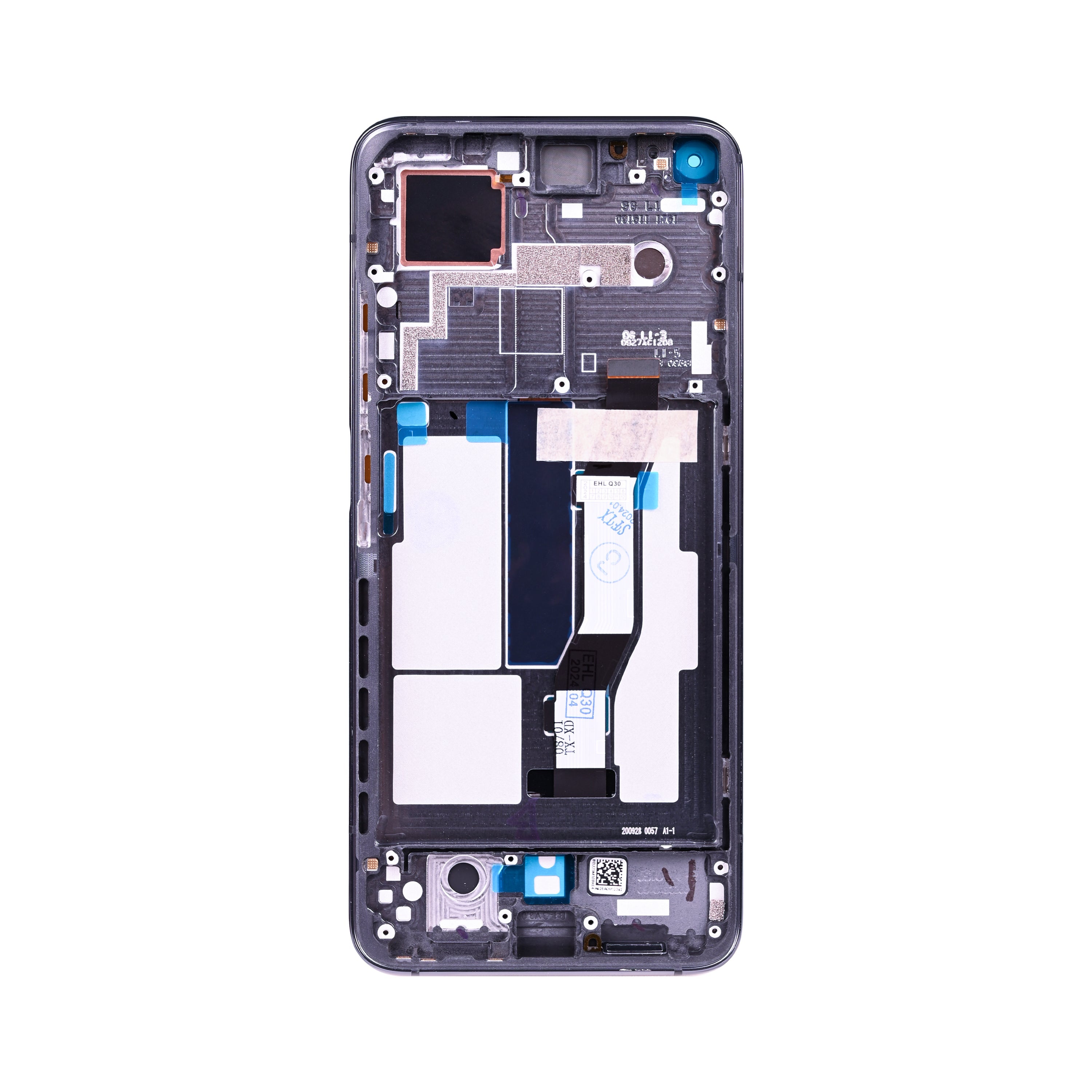 Xiaomi Mi 10T 5G. Mi 10T Pro 5G Display And Digitizer With Frame Cosmic Black OEM