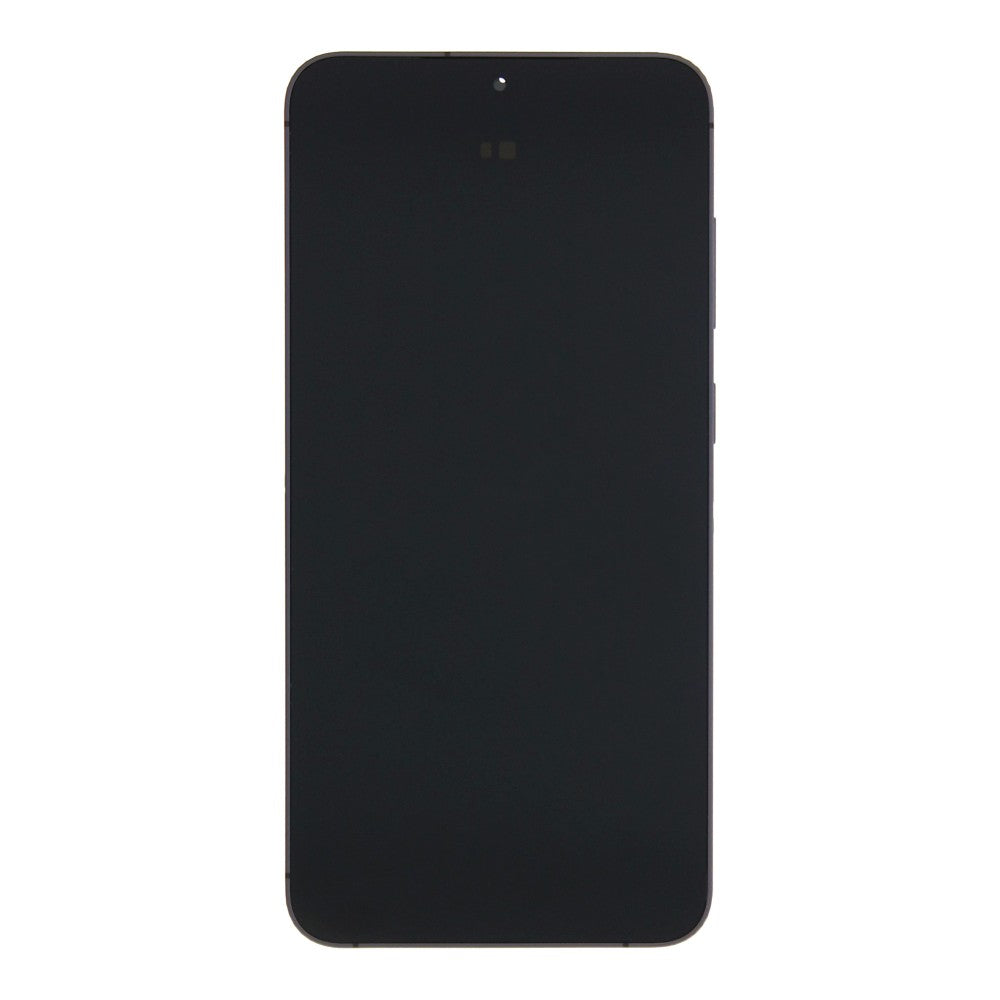 شاشة وديجيتيزر لهاتف Samsung Galaxy S24 Plus S926B مع إطار، لون أسود عقيق، عبوة خدمة