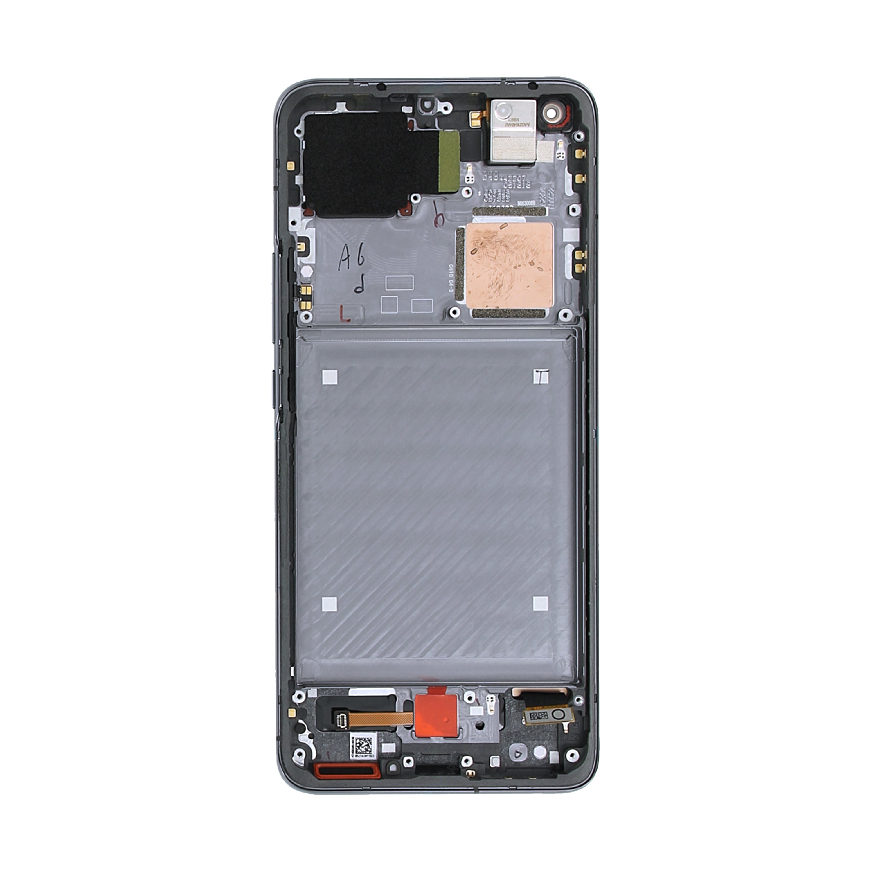 Ecrã e Digitalizador Xiaomi Mi 11 Ultra com Armação Preto Cerâmica OEM