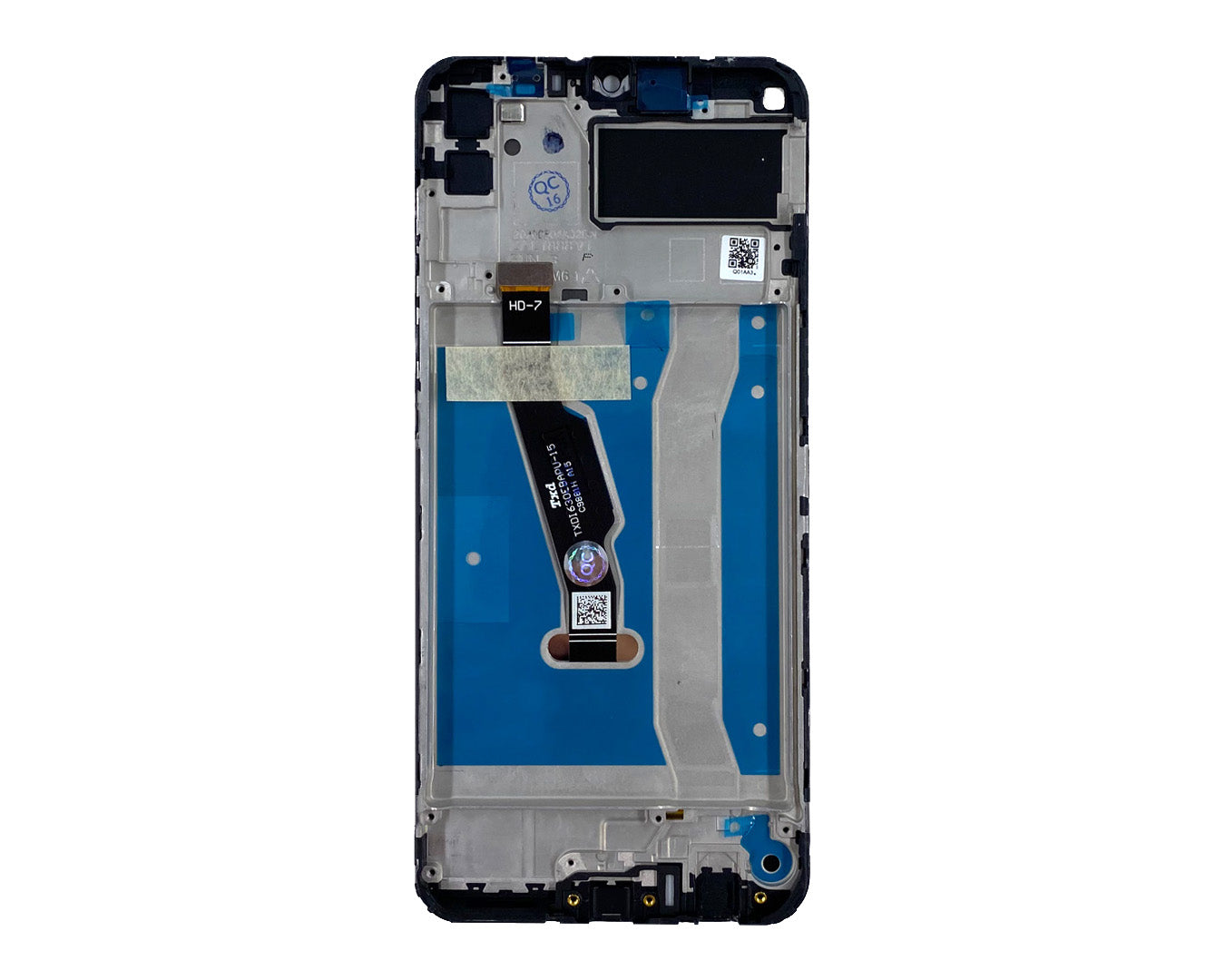 Huawei Honor 9A Ecrã e Digitalizador com Aro Preto OEM