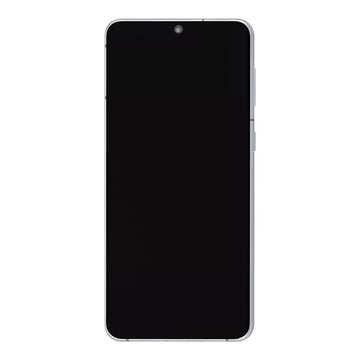 شاشة وهيكل (فريم) لموبايل سامسونج جالاكسي S21 بلس 5G G996B لون فانتوم سيلفر قطعة غيار أصلية (Service Pack)