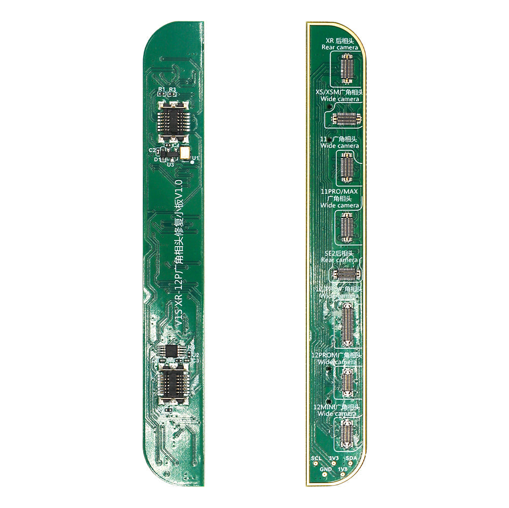 JCID V1S Pro. V1SE Wide Angle Camera Repair Board For Apple iPhone XR to 12 Pro Max Series