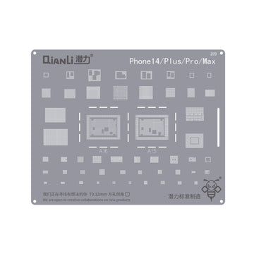 QIANLI Bumblebee Stencil QS209 For Apple iPhone 14 Series