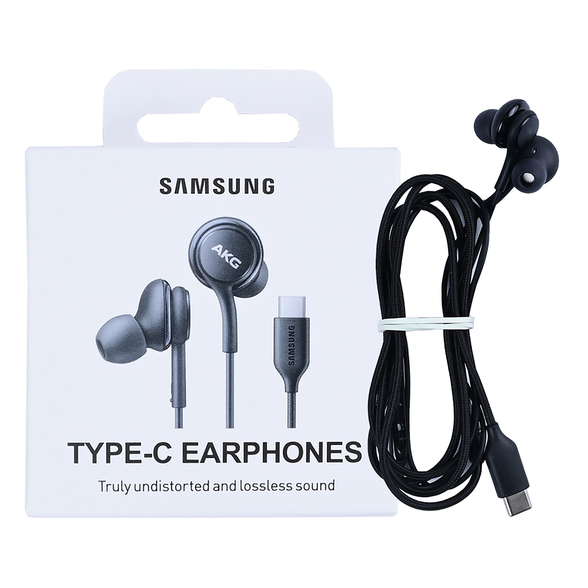Auriculares USB-C AKG Samsung EO-IC100BBEGEU Preto
