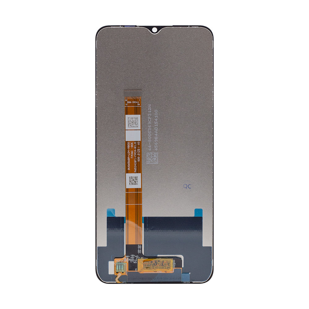 Oppo A15. A15S Display And Digitizer Without Frame Black OEM