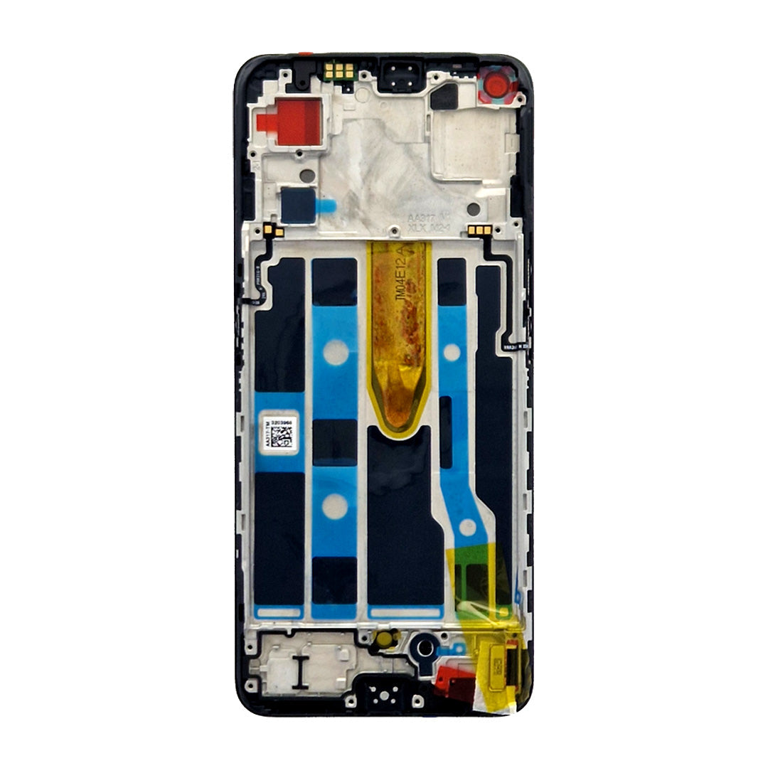 Oppo Find X5 Lite. Reno 7 5G Display And Digitizer With Frame Black OEM