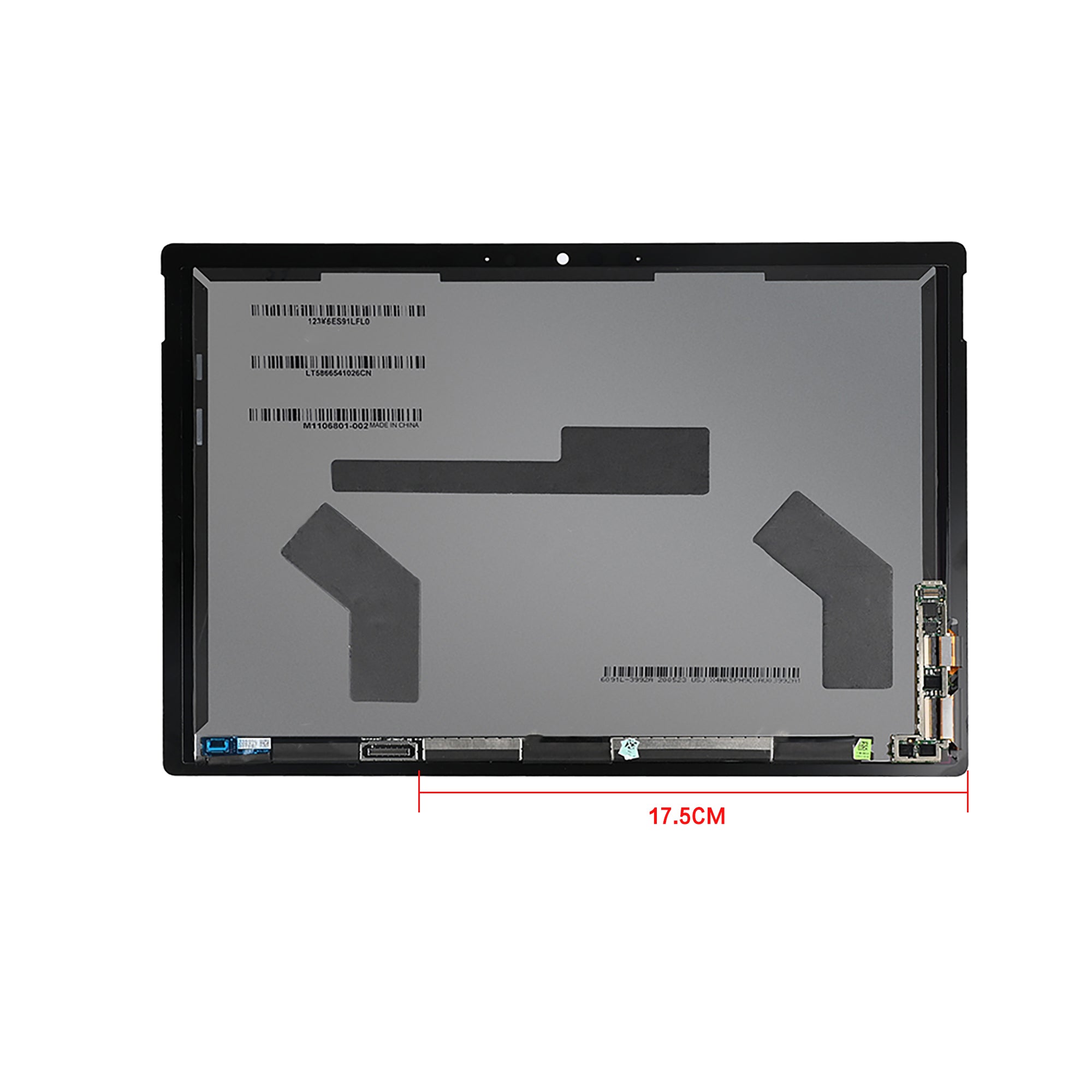 Ecrã e Digitalizador Pretos Microsoft Surface Pro 7 com Placa Compatível Recondicionados (SMP 11007)