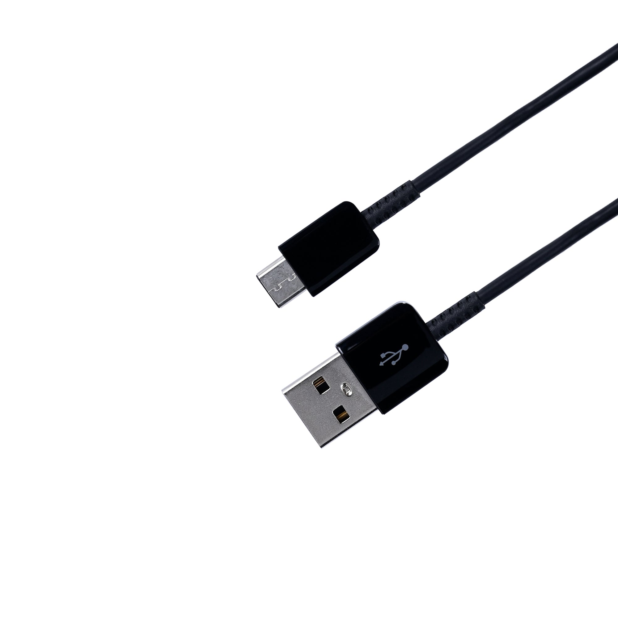 كابل سامسونج USB-A إلى USB-C بطول 150 سم أسود، علبة بيع بالتجزئة أصلية