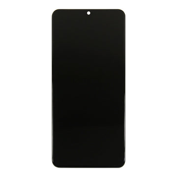 Samsung Galaxy A20s A207F Display And Digitizer With Frame Black Service Pack