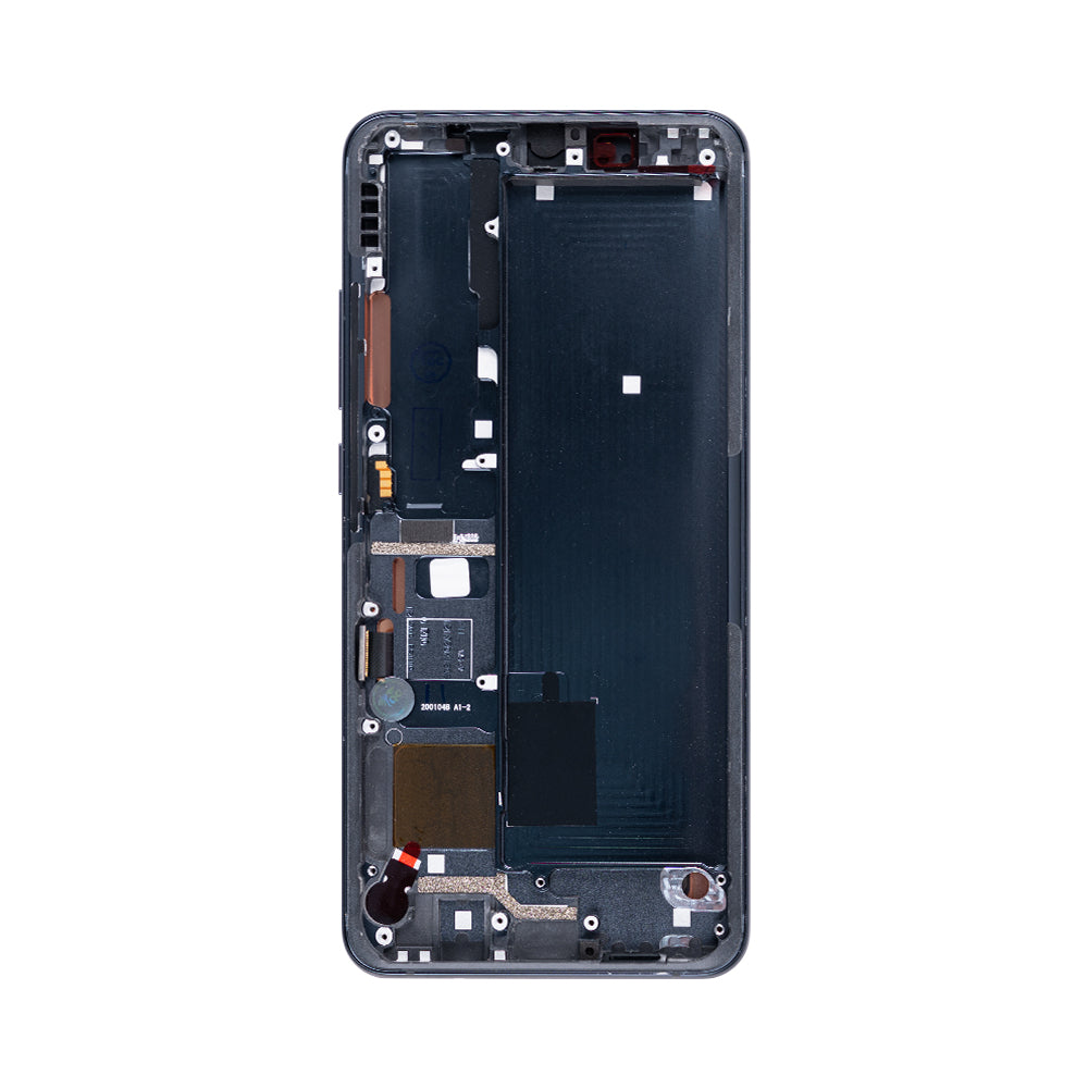 Xiaomi Mi Note 10. Mi Note 10 Pro Display And Digitizer With Frame Midnight Black OEM