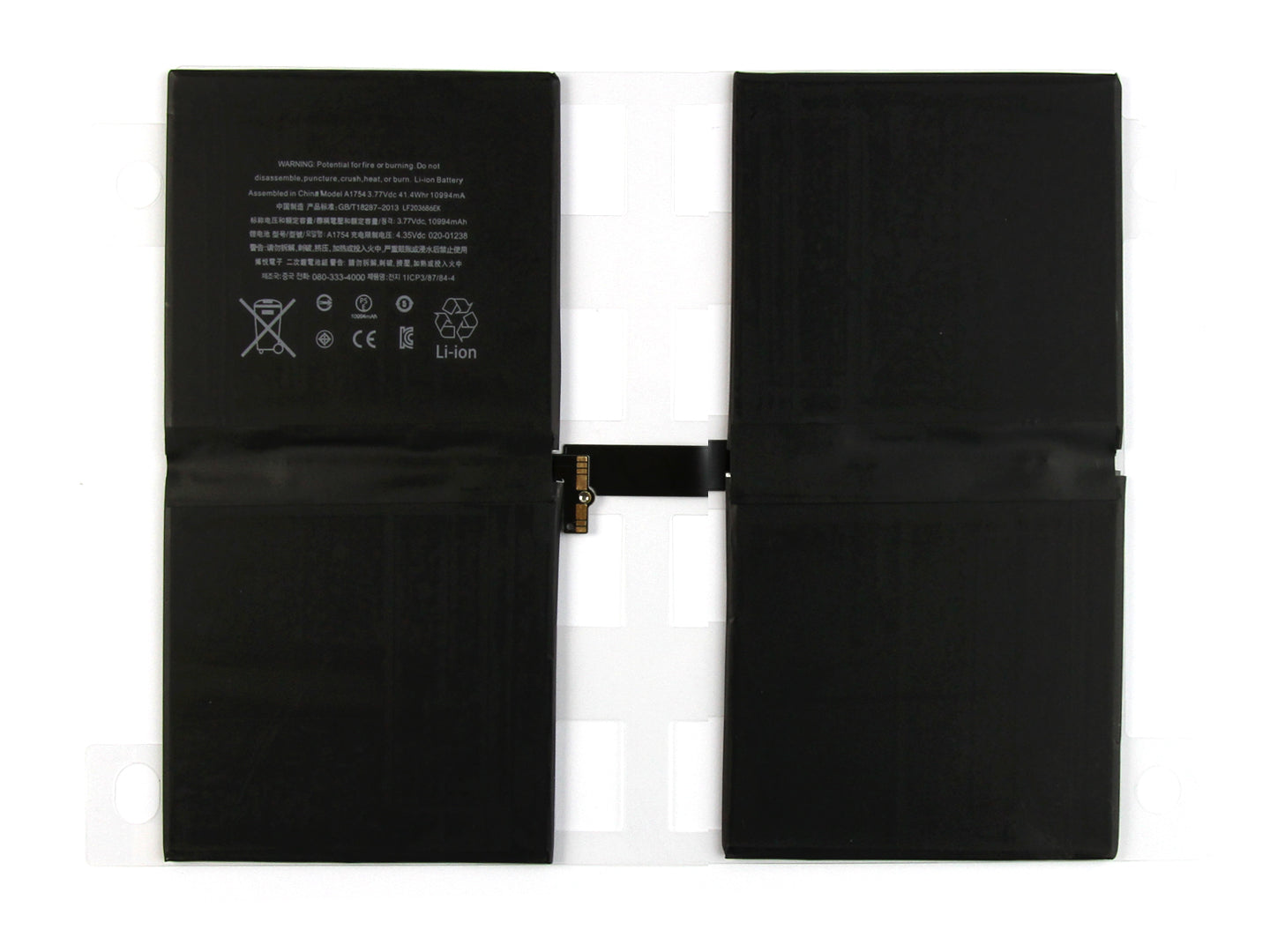Para bateria Apple iPad Pro 12.9 polegadas (2017) A1754 OEM