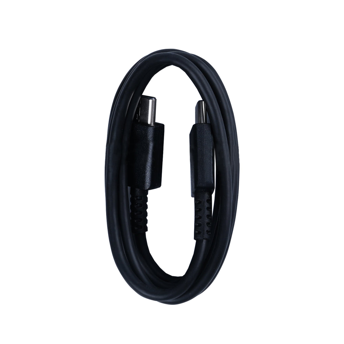 كابل بيانات سامسونج USB-C بطول 100 سم أسود، علبة بيع بالتجزئة سوداء