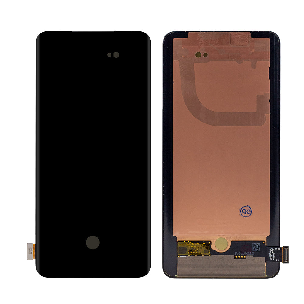 شاشة OnePlus 7 Pro و 7T Pro وديجيتزر بدون إطار أسود OEM