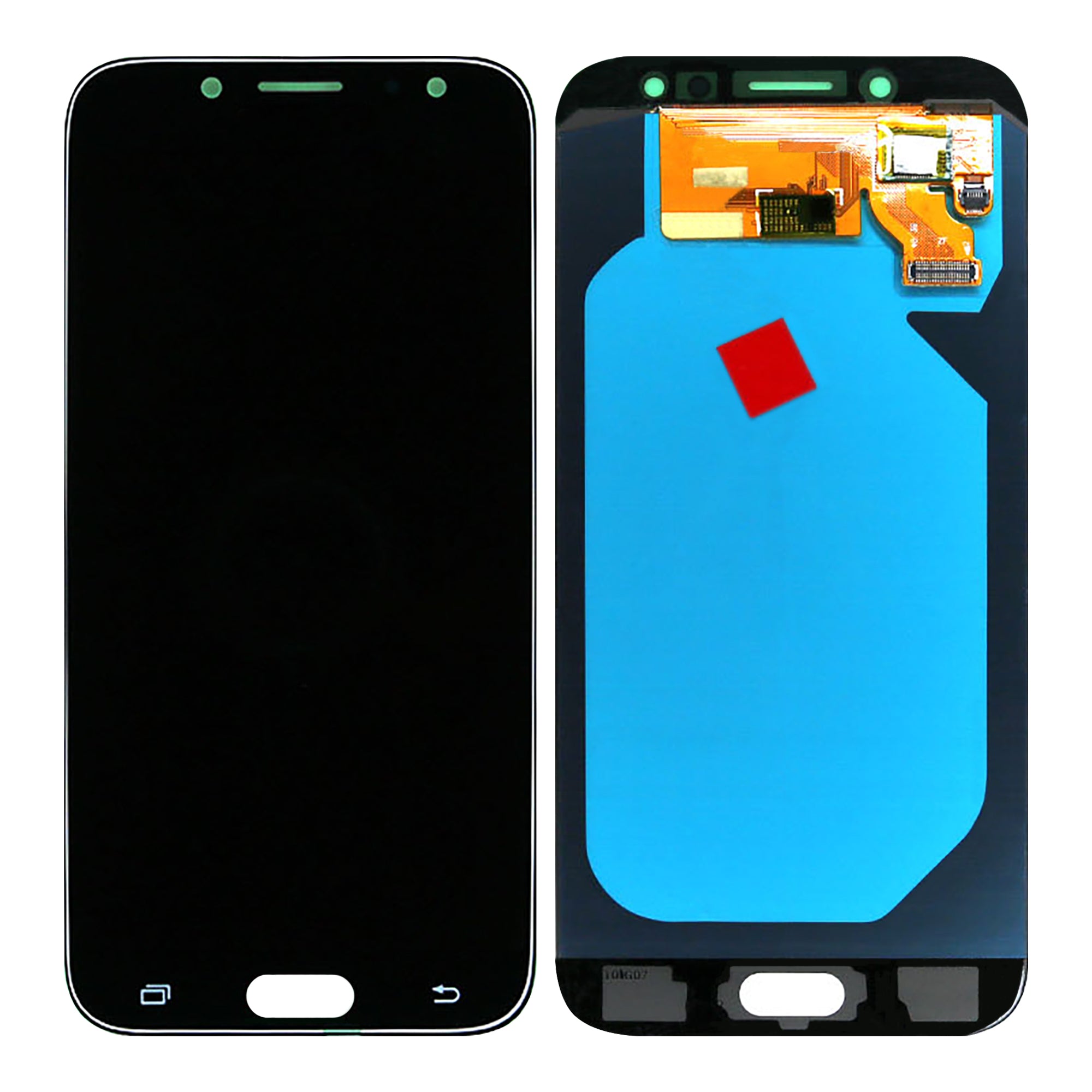 سامسونج جالكسي J7 J730F (2017) شاشة وديجيتاليزر بدون إطار أسود Soft-OLED