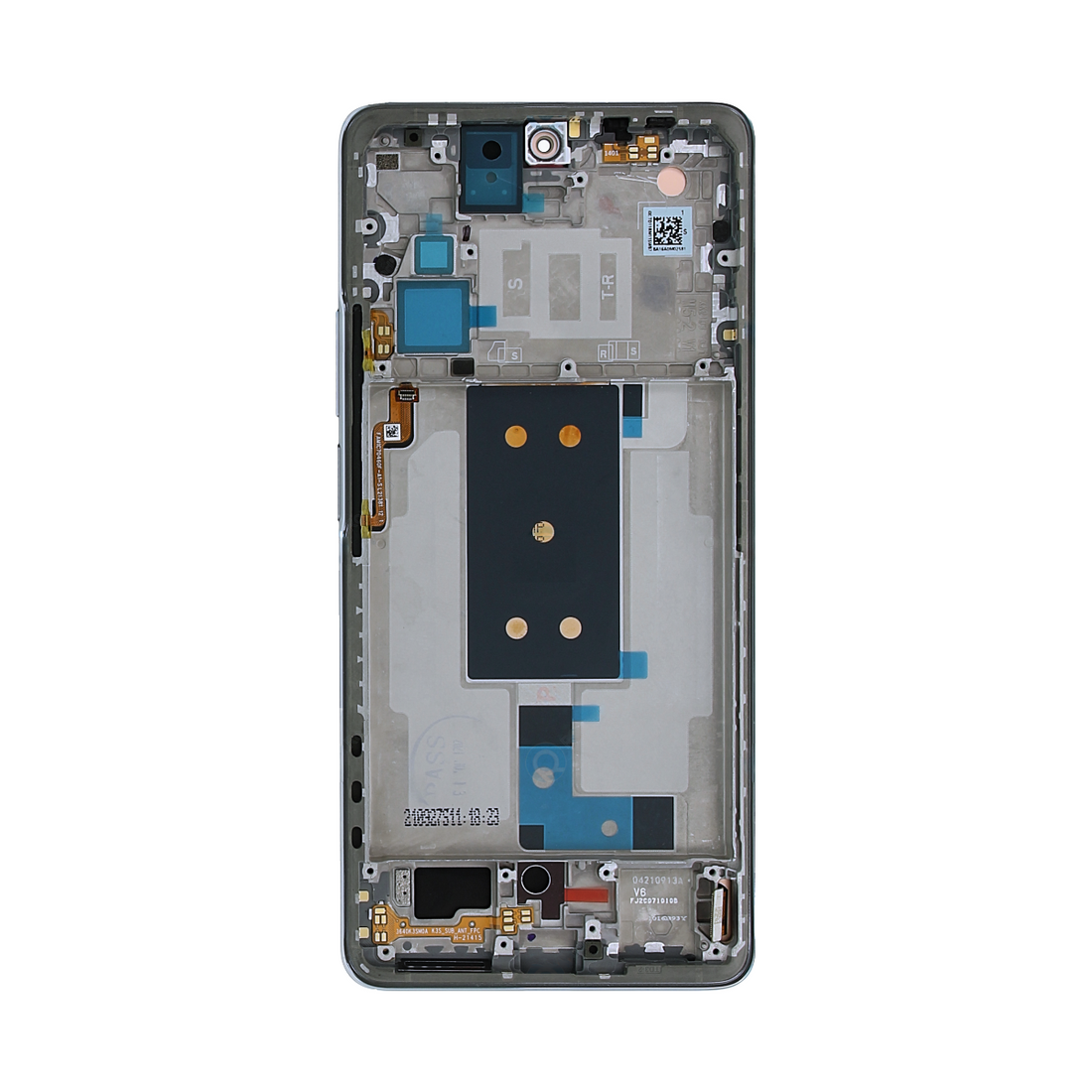 شاشة عرض وديجتايزر شاومي 11T مع إطار أزرق سماوي OEM