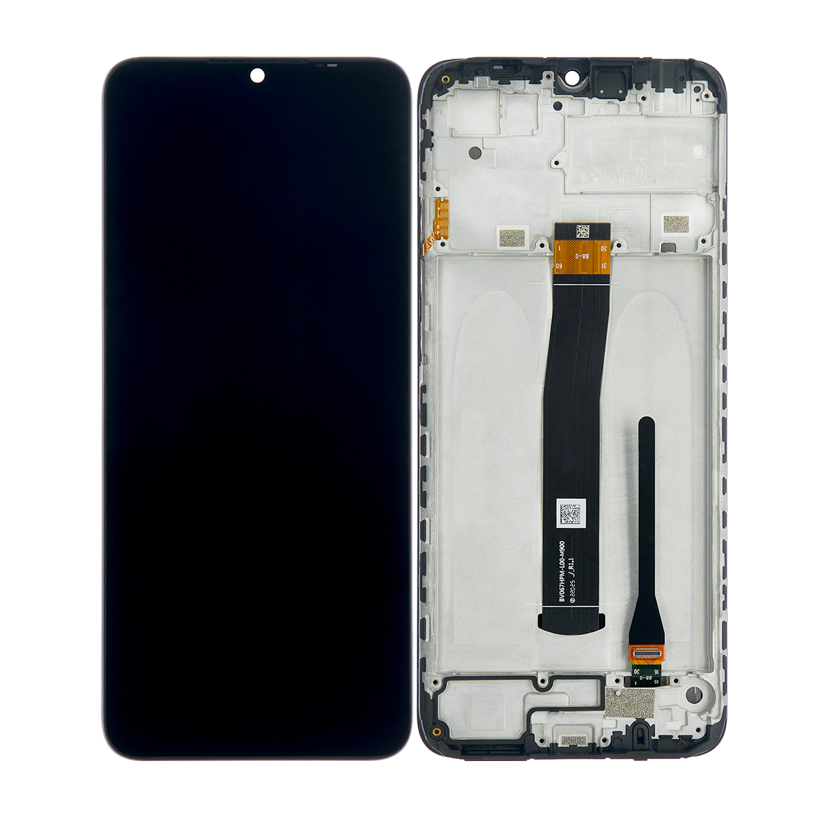 Ecrã e Digitalizador Xiaomi Redmi 10C com Moldura Cinzento Grafite OEM