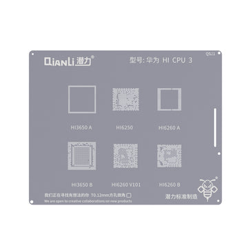QIANLI Bumblebee Stencil QS21 For Huawei HI CPU 3