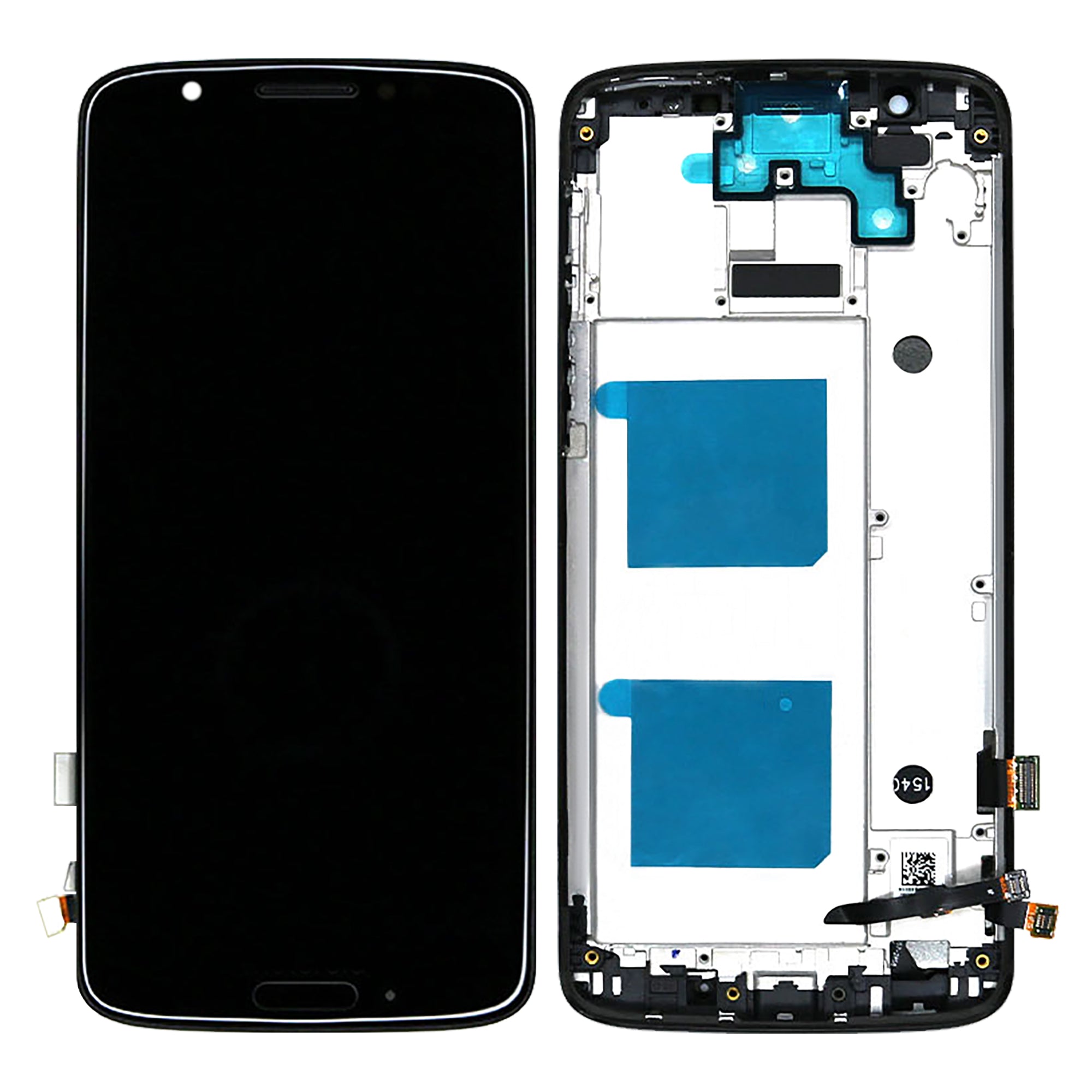 Motorola Moto G6 Ecrã e Digitalizador com Aro Preto Original