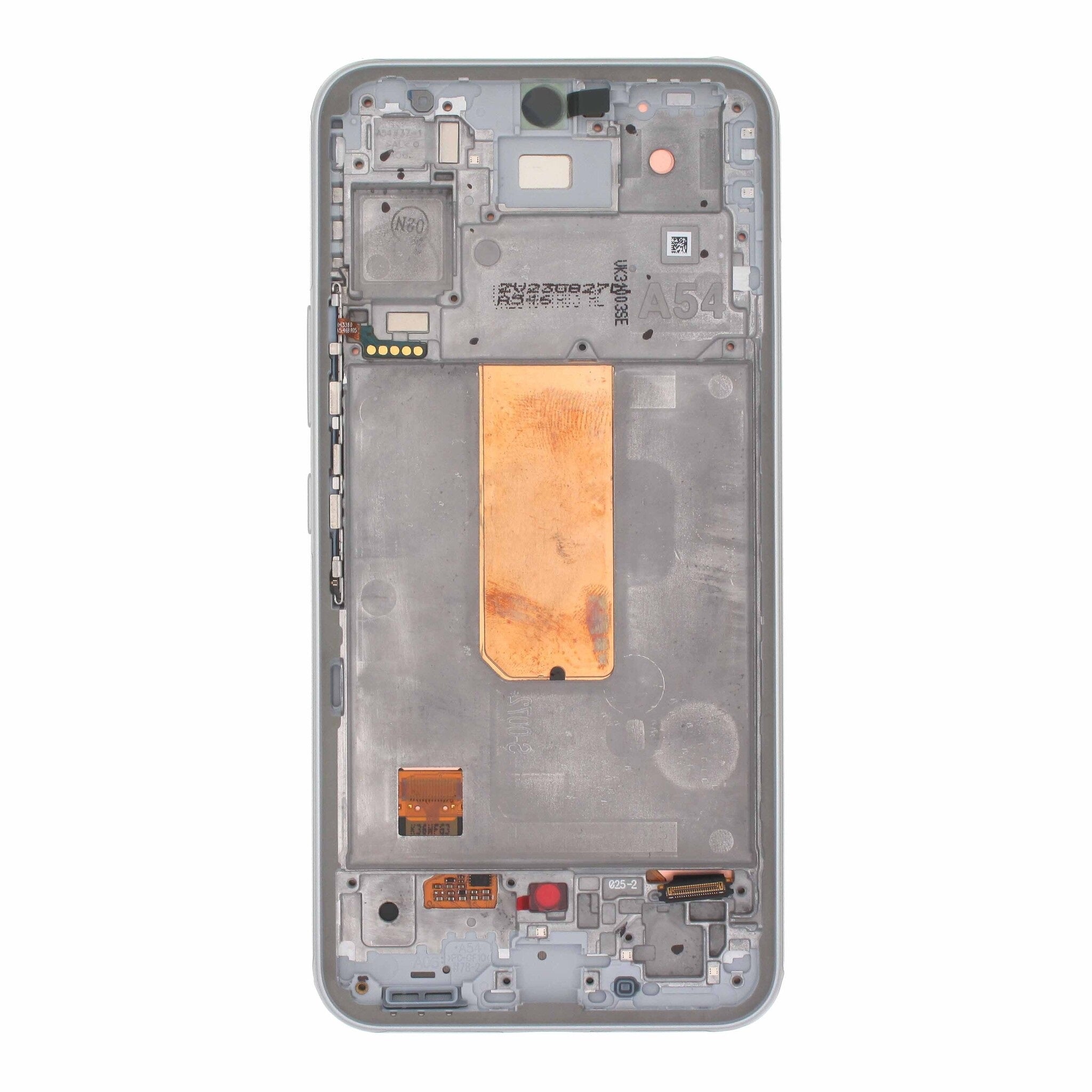 Samsung Galaxy A54 5G A546B Ecrã e Digitalizador com Aro Branco Service Pack