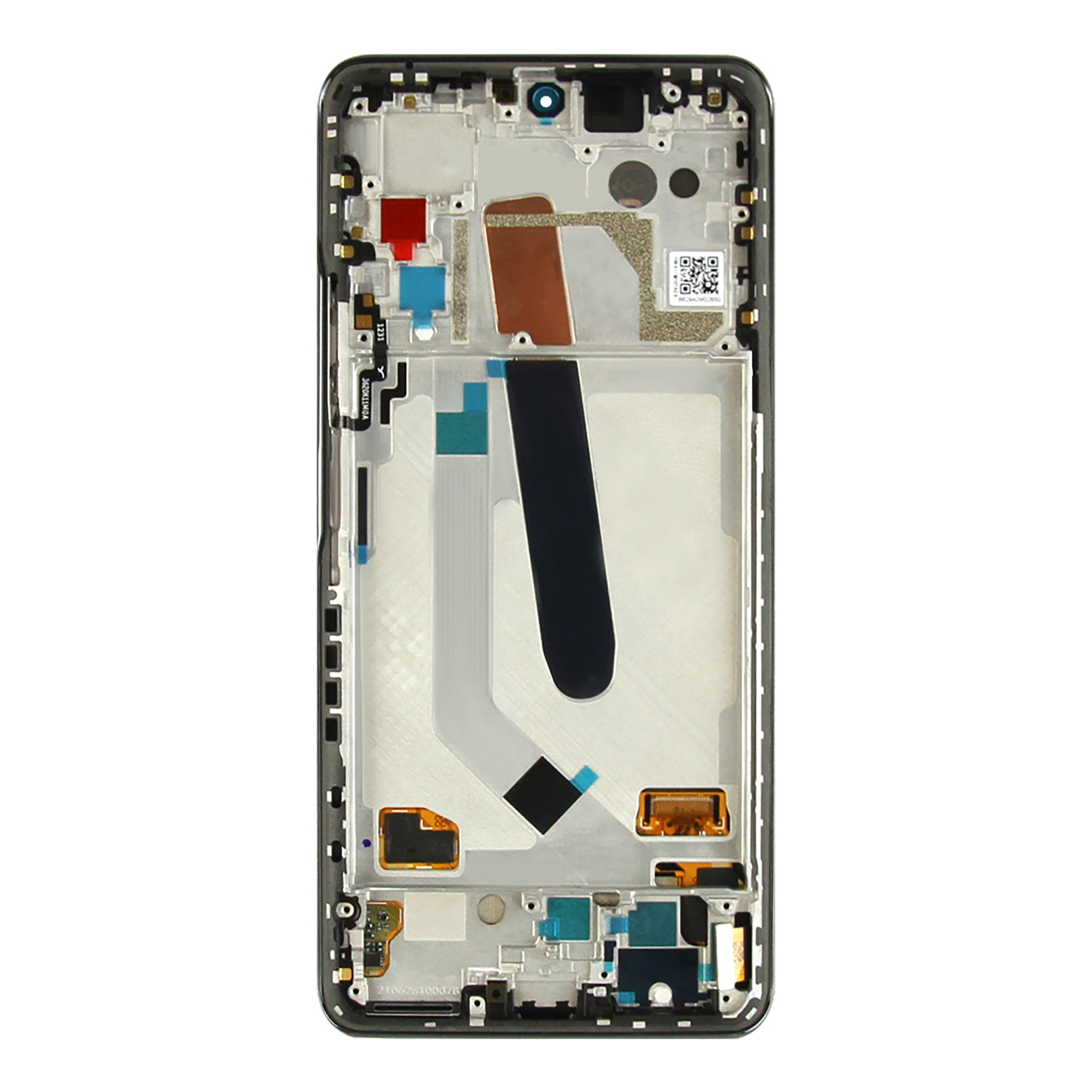 Ecrã e Digitalizador Xiaomi Poco F3 com Aro Night Black OEM
