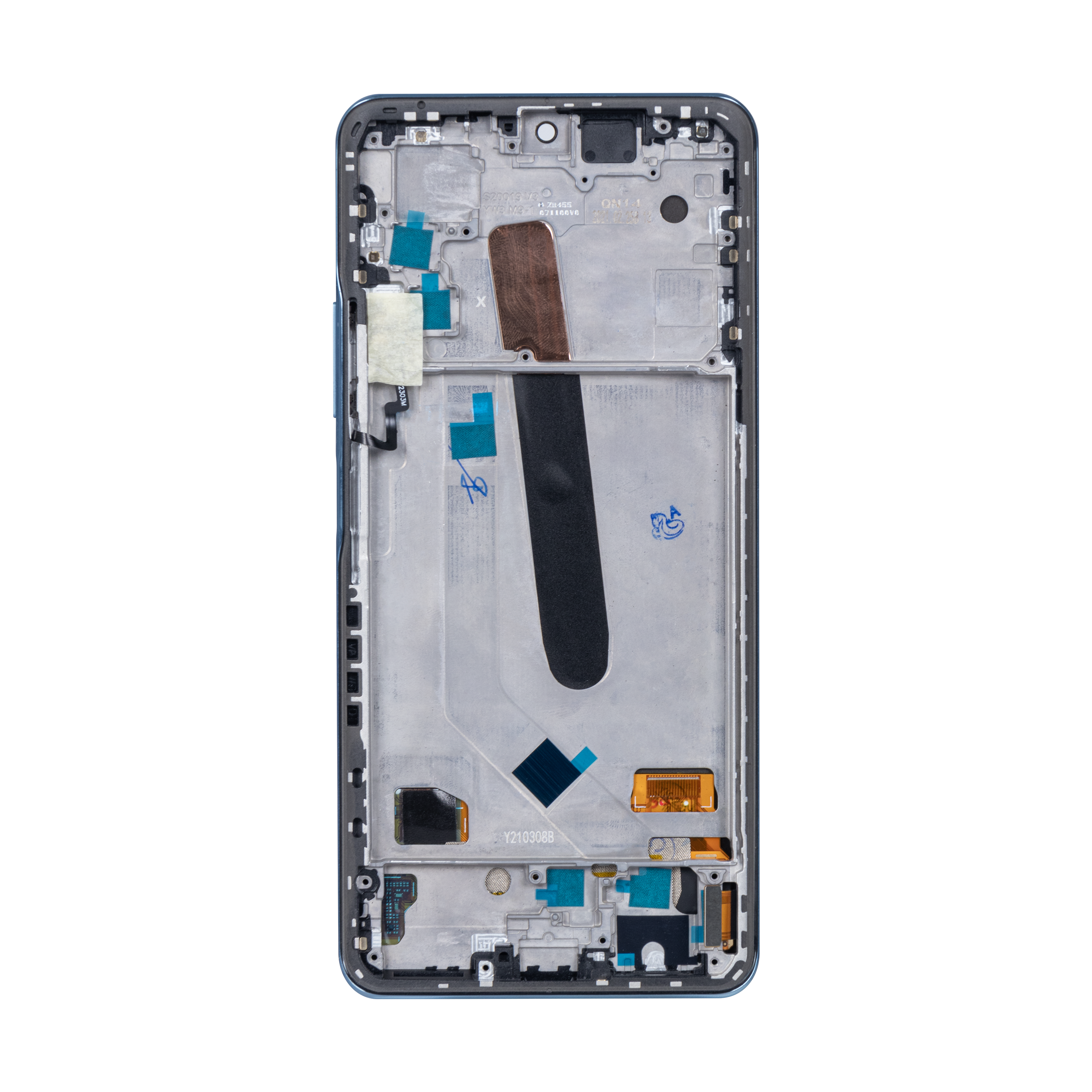 Xiaomi Poco F3 Display And Digitizer With Frame Deep Ocean Blue OEM